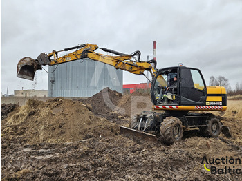 Pyöräalustainen kaivinkone JCB JS145W