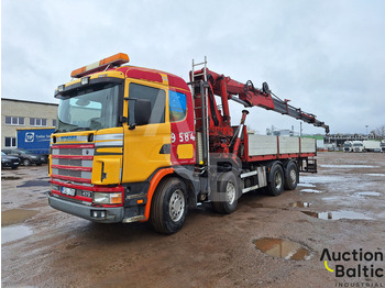 Koukkulava kuorma-auto SCANIA R124