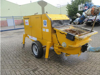 Hinattava betonipumppu PUTZMEISTER  BSA1005 D -Trailer concrete pump: kuva Hinattava betonipumppu PUTZMEISTER  BSA1005 D -Trailer concrete pump