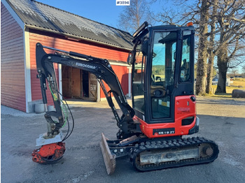 Kaivuri 2020 Euromach ES18ZT Minigraver w/ 3 Excavator bucket: kuva Kaivuri 2020 Euromach ES18ZT Minigraver w/ 3 Excavator bucket