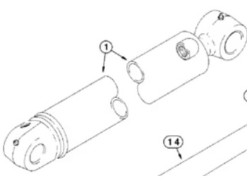 Hydraulisylinteri CASE