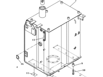 Polttoainetankki CASE