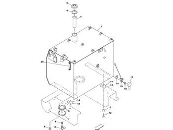 Polttoainetankki CASE