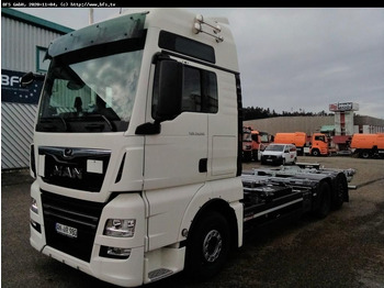 Konttialus/ Vaihtokuormatilat kuorma-auto MAN TGX 26.510