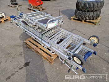 Rakennustarvikkeet Pallet of Ladders: kuva Rakennustarvikkeet Pallet of Ladders