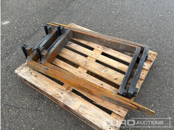 Rakennustarvikkeet Pallet Forks 1200mm (4 of): kuva Rakennustarvikkeet Pallet Forks 1200mm (4 of)