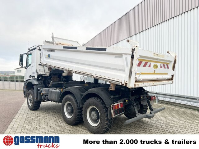 Kippiauto kuorma-auto Mercedes-Benz Arocs 3342-45 AK 6x6, Grounder, Einzelbereifung: kuva Kippiauto kuorma-auto Mercedes-Benz Arocs 3342-45 AK 6x6, Grounder, Einzelbereifung