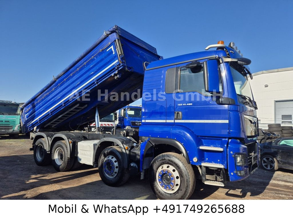 Kippiauto kuorma-auto MAN TGS 41.480 L BB 8x4 *Pritarder/Manual/Bordmatik: kuva Kippiauto kuorma-auto MAN TGS 41.480 L BB 8x4 *Pritarder/Manual/Bordmatik