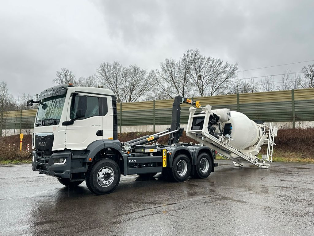 Uusi Betoniauto Abrollkipper Fahrmischer Aufbau: kuva Uusi Betoniauto Abrollkipper Fahrmischer Aufbau