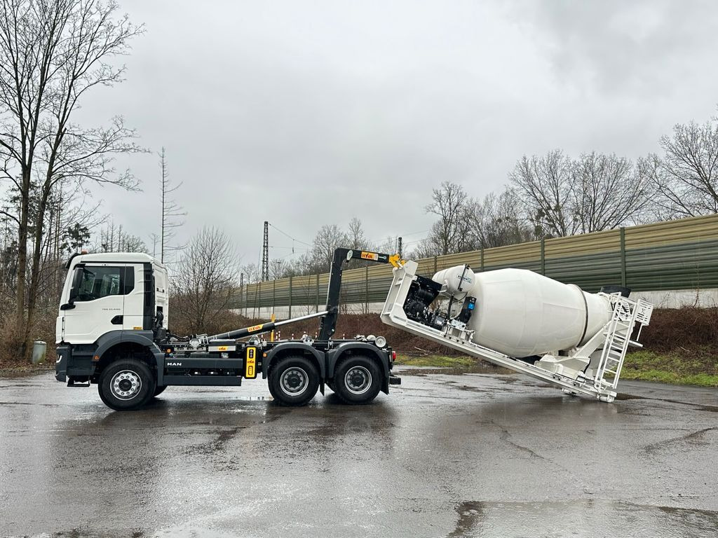 Uusi Betoniauto Abrollkipper Fahrmischer Aufbau: kuva Uusi Betoniauto Abrollkipper Fahrmischer Aufbau