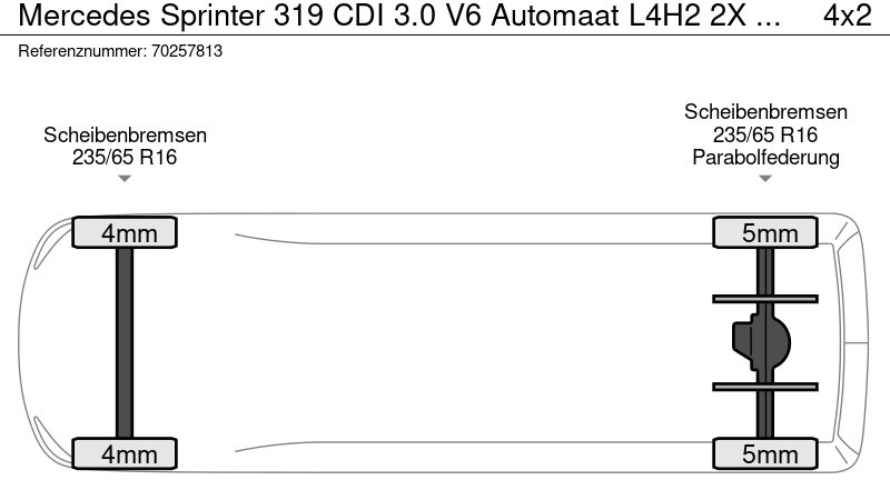 Pakettiauto Mercedes-Benz Sprinter 319 CDI 3.0 V6 Automaat L4H2 2X Schuifdeur MBUX 190PK Euro 6 15m3: kuva Pakettiauto Mercedes-Benz Sprinter 319 CDI 3.0 V6 Automaat L4H2 2X Schuifdeur MBUX 190PK Euro 6 15m3