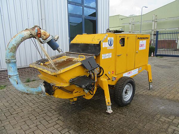 Hinattava betonipumppu PUTZMEISTER  BSA1005 D -Trailer concrete pump: kuva Hinattava betonipumppu PUTZMEISTER  BSA1005 D -Trailer concrete pump