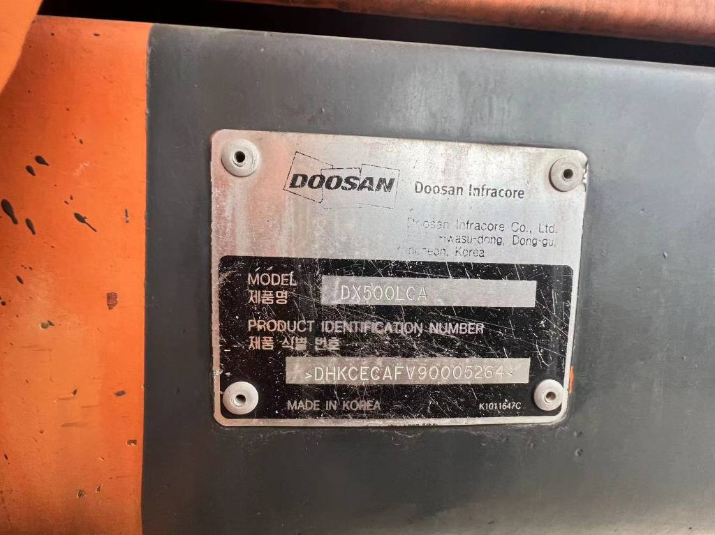 Telakaivukone Doosan DX 500 LCA: kuva Telakaivukone Doosan DX 500 LCA