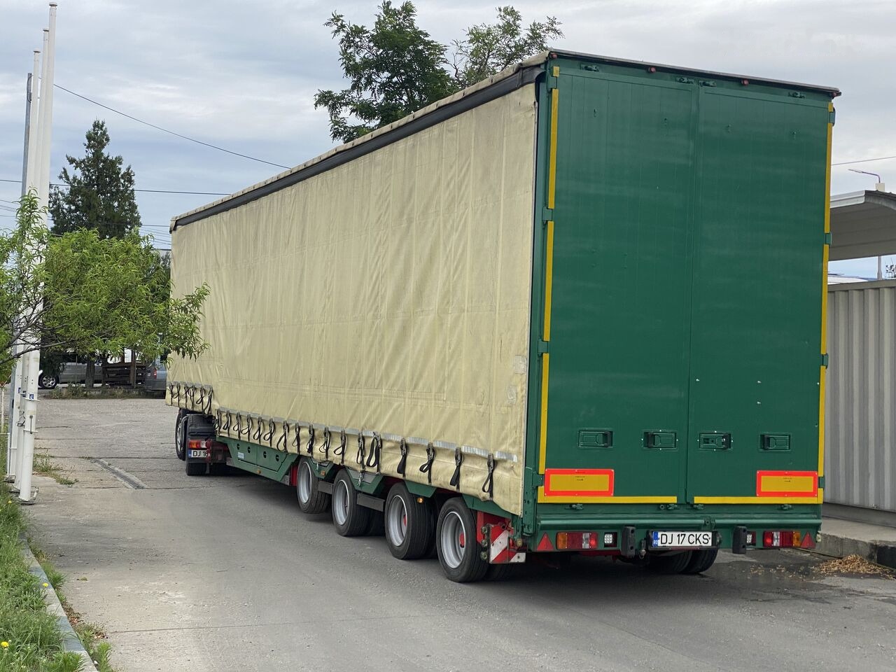 Apuvaunu puoliperävaunu Meusburger Typ: MPG-4 - trailer combine / tractoare / vole - axe viratoare: kuva Apuvaunu puoliperävaunu Meusburger Typ: MPG-4 - trailer combine / tractoare / vole - axe viratoare