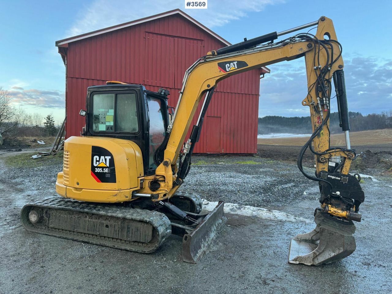 Kaivuri 2012 Caterpillar 305.5E2 CR with rotor tilt, s50 hitch and more!: kuva Kaivuri 2012 Caterpillar 305.5E2 CR with rotor tilt, s50 hitch and more!