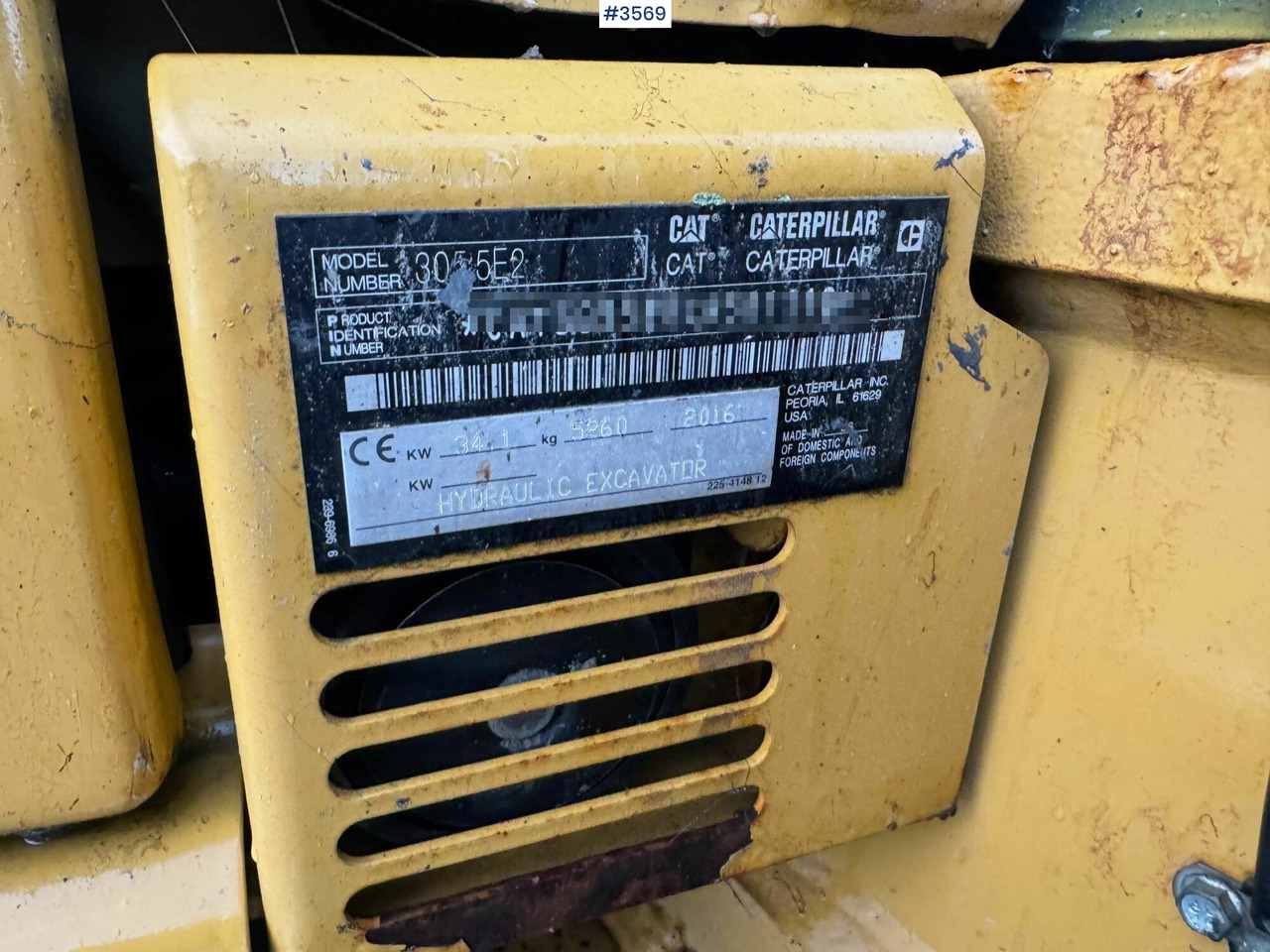 Kaivuri 2012 Caterpillar 305.5E2 CR with rotor tilt, s50 hitch and more!: kuva Kaivuri 2012 Caterpillar 305.5E2 CR with rotor tilt, s50 hitch and more!