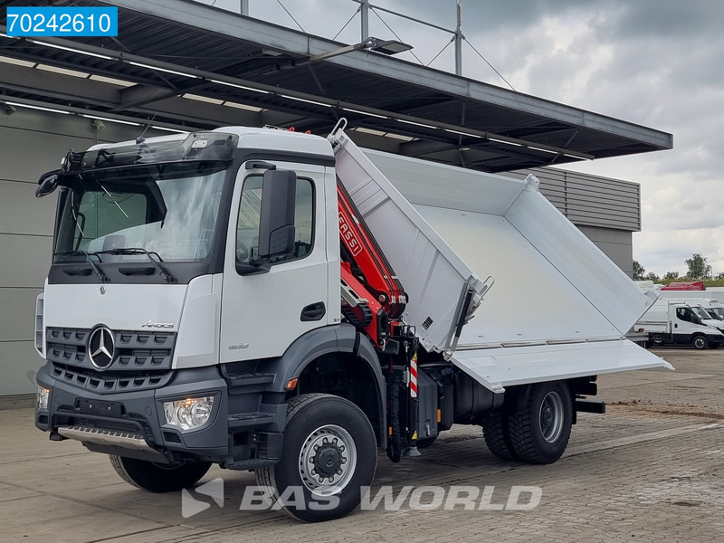 Leasing Mercedes-Benz Arocs 1832 4X4 Fassi F120B Kran Crane Meiller 3-Seiten Big-Axle Navi Mercedes-Benz Arocs 1832 4X4 Fassi F120B Kran Crane Meiller 3-Seiten Big-Axle Navi: kuva Leasing Mercedes-Benz Arocs 1832 4X4 Fassi F120B Kran Crane Meiller 3-Seiten Big-Axle Navi Mercedes-Benz Arocs 1832 4X4 Fassi F120B Kran Crane Meiller 3-Seiten Big-Axle Navi