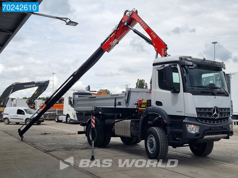 Leasing Mercedes-Benz Arocs 1832 4X4 Fassi F120B Kran Crane Meiller 3-Seiten Big-Axle Navi Mercedes-Benz Arocs 1832 4X4 Fassi F120B Kran Crane Meiller 3-Seiten Big-Axle Navi: kuva Leasing Mercedes-Benz Arocs 1832 4X4 Fassi F120B Kran Crane Meiller 3-Seiten Big-Axle Navi Mercedes-Benz Arocs 1832 4X4 Fassi F120B Kran Crane Meiller 3-Seiten Big-Axle Navi