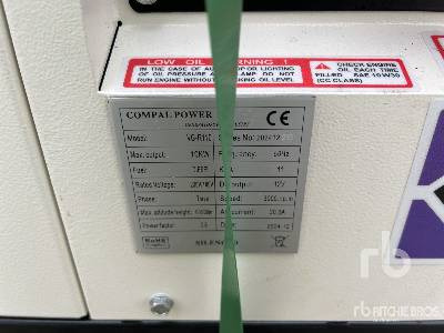 Uusi Sähkögeneraattori COMPAL VG-R110 10 kW / 11 KVA (Unused): kuva Uusi Sähkögeneraattori COMPAL VG-R110 10 kW / 11 KVA (Unused)