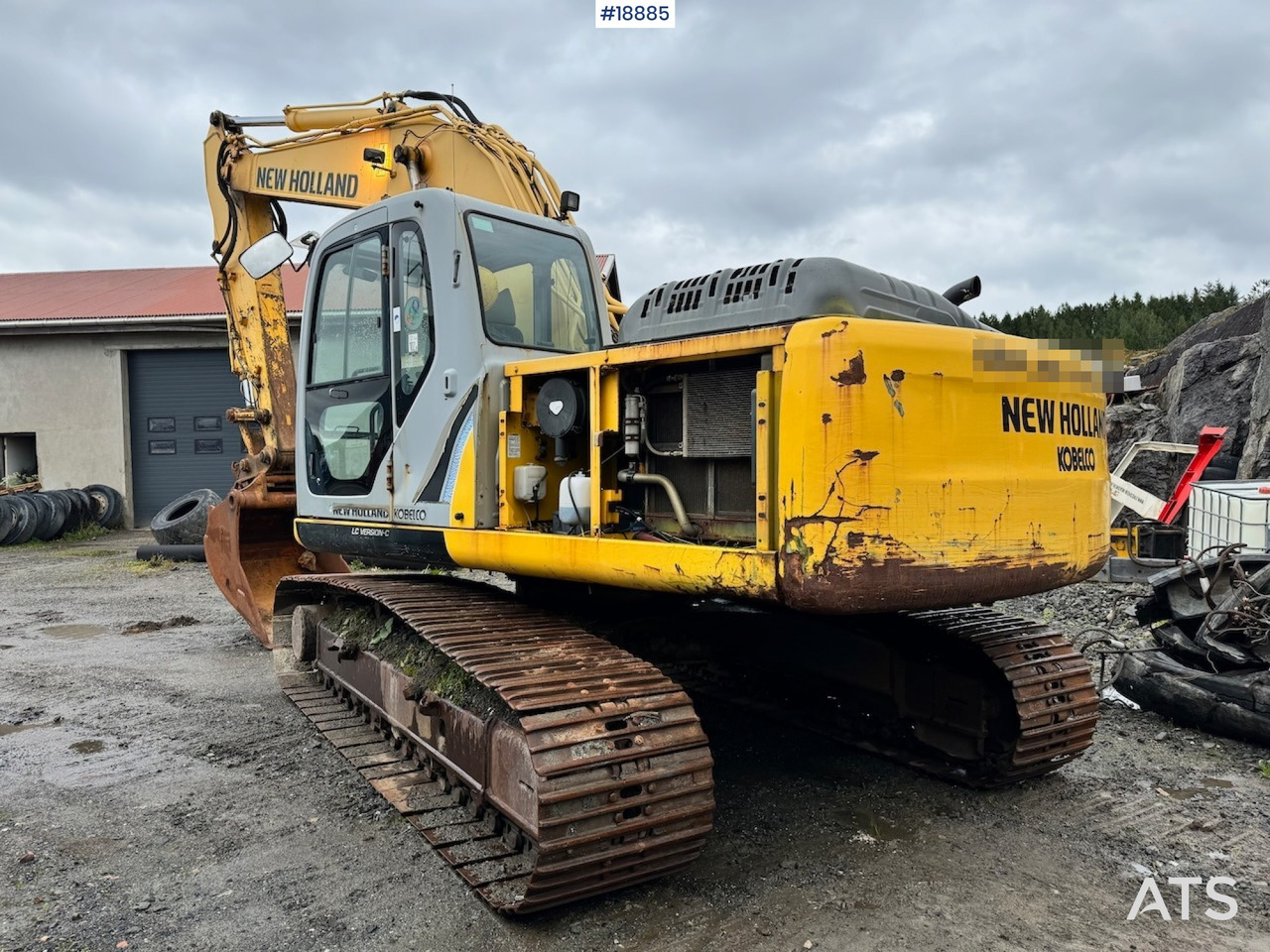 Leasing New Holland Kobelco E215B New Holland Kobelco E215B: kuva Leasing New Holland Kobelco E215B New Holland Kobelco E215B