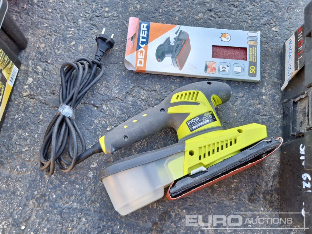 Rakennustarvikkeet Einhell Eibhell Sander 230Volt 100W, Ryobi Sander 230Volt 280W / Lijadora Eléctrica: kuva Rakennustarvikkeet Einhell Eibhell Sander 230Volt 100W, Ryobi Sander 230Volt 280W / Lijadora Eléctrica