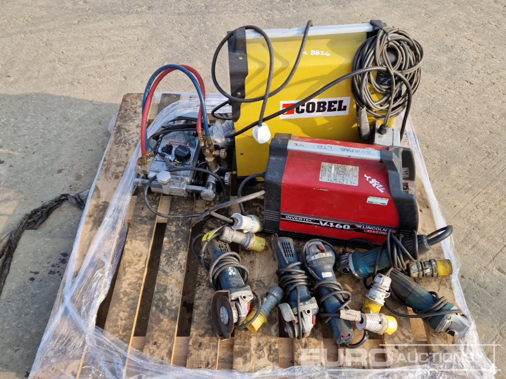 Rakennustarvikkeet Cobel Welder Generator, Invertec V160 Welder Generator, Makita 110 Volt Angle Grinder (5 of): kuva Rakennustarvikkeet Cobel Welder Generator, Invertec V160 Welder Generator, Makita 110 Volt Angle Grinder (5 of)