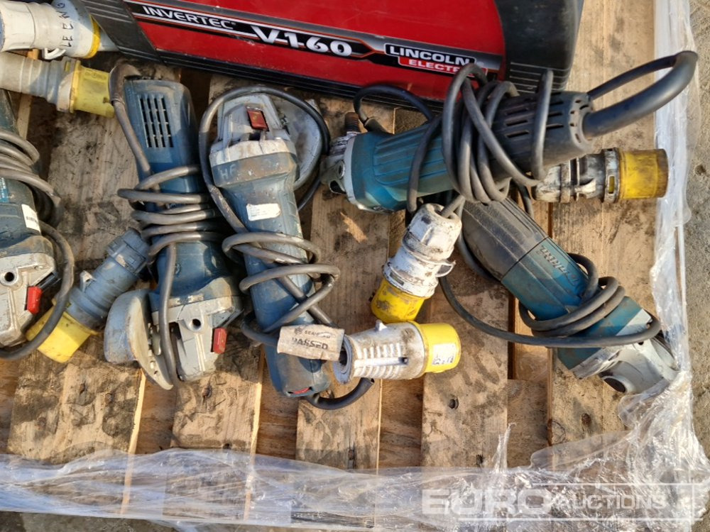 Rakennustarvikkeet Cobel Welder Generator, Invertec V160 Welder Generator, Makita 110 Volt Angle Grinder (5 of): kuva Rakennustarvikkeet Cobel Welder Generator, Invertec V160 Welder Generator, Makita 110 Volt Angle Grinder (5 of)