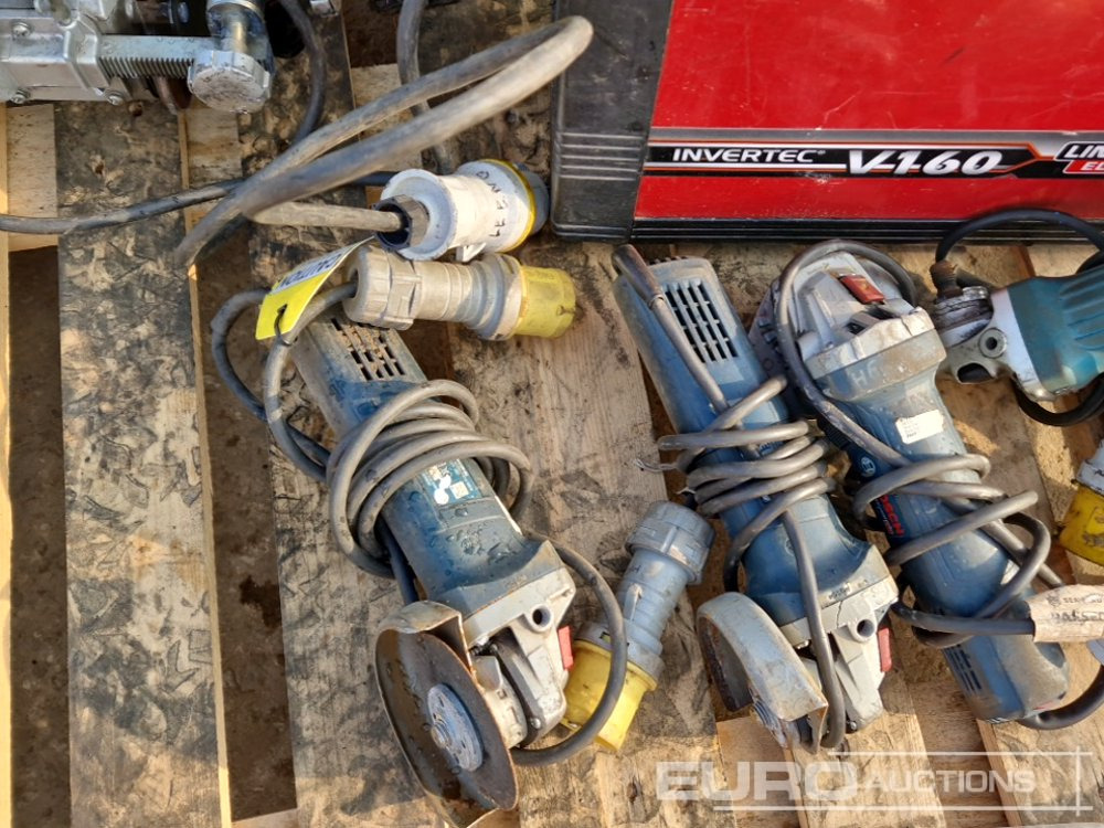 Rakennustarvikkeet Cobel Welder Generator, Invertec V160 Welder Generator, Makita 110 Volt Angle Grinder (5 of): kuva Rakennustarvikkeet Cobel Welder Generator, Invertec V160 Welder Generator, Makita 110 Volt Angle Grinder (5 of)