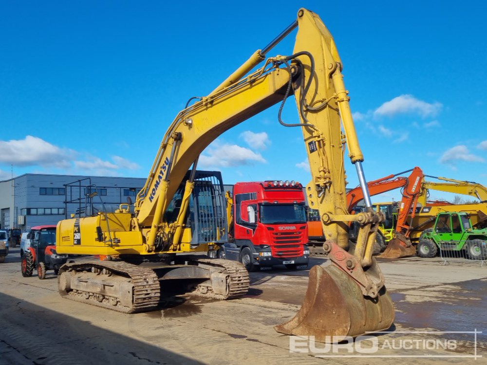 Telakaivukone Komatsu PC350LC-8: kuva Telakaivukone Komatsu PC350LC-8