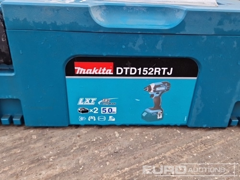 Rakennustarvikkeet Makita 110Volt Impact Gun, 110Volt Hammer Drill, Battery Impact Gun (2 of), Battery Hammer Drill, Spectra Laser Level: kuva Rakennustarvikkeet Makita 110Volt Impact Gun, 110Volt Hammer Drill, Battery Impact Gun (2 of), Battery Hammer Drill, Spectra Laser Level